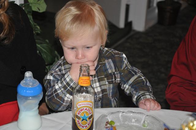 November 7, 2009 - AHVRS 20th Anniversary Installation Banquet - Jayden - &quot;It's not my usual brew, but perhaps I can make an exception.&quot;